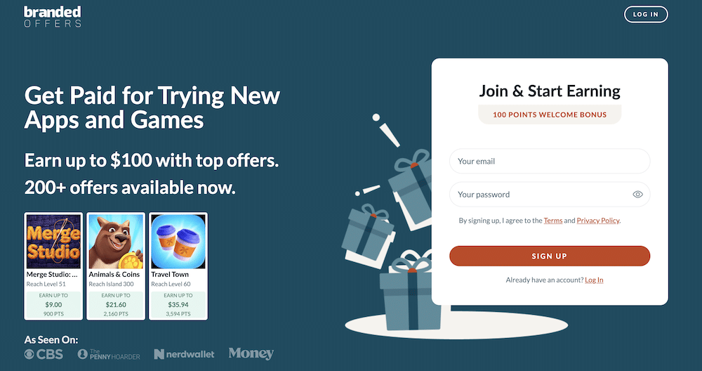 Branded - get paid to test games and apps